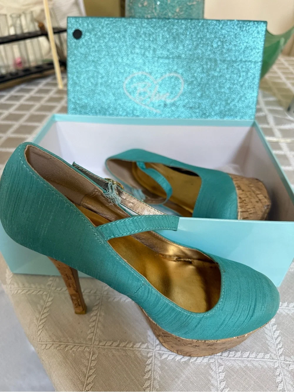 Blue by Betsey Johnson bold teal